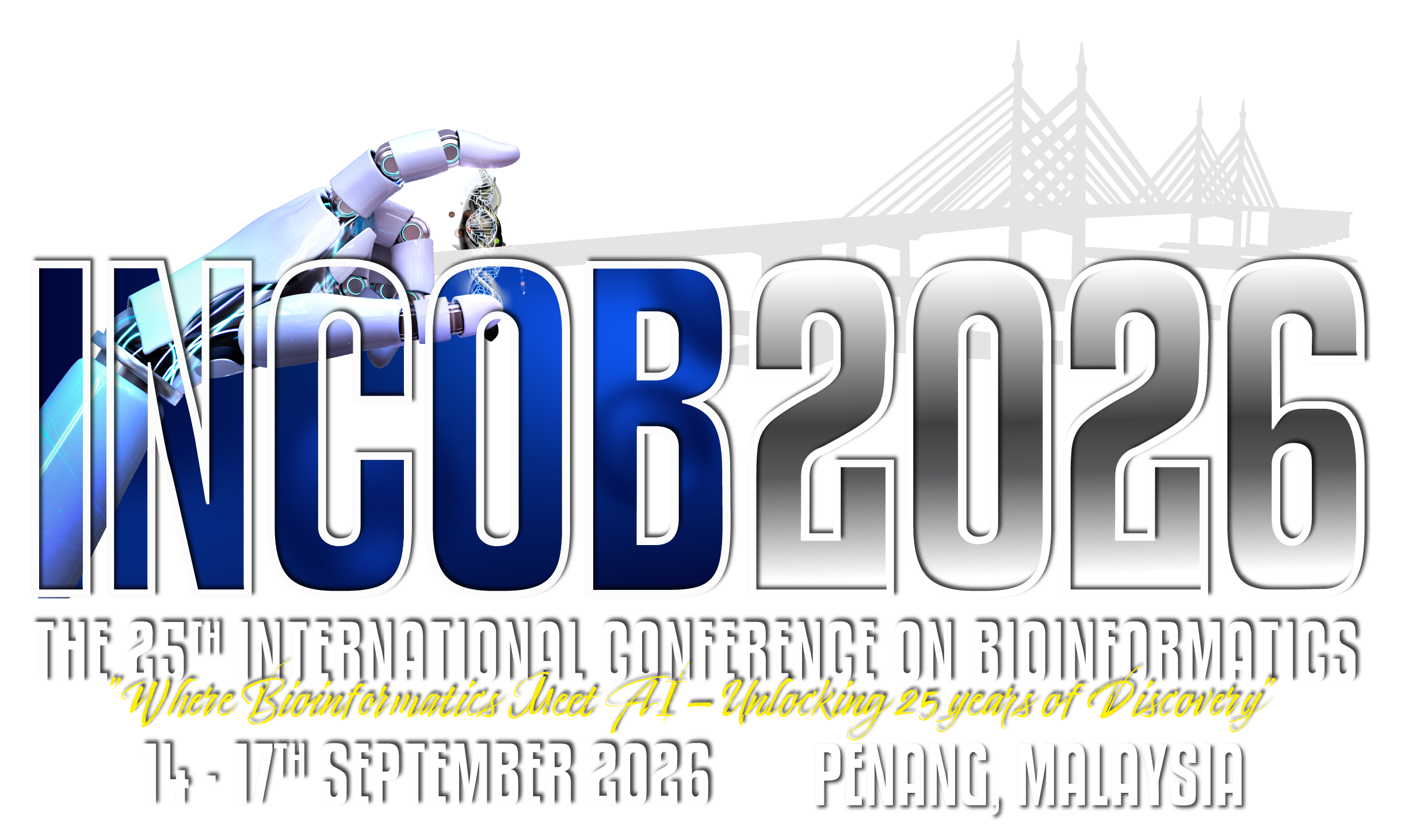 The 25th International Conference on Bioinformatics (InCoB 2026)